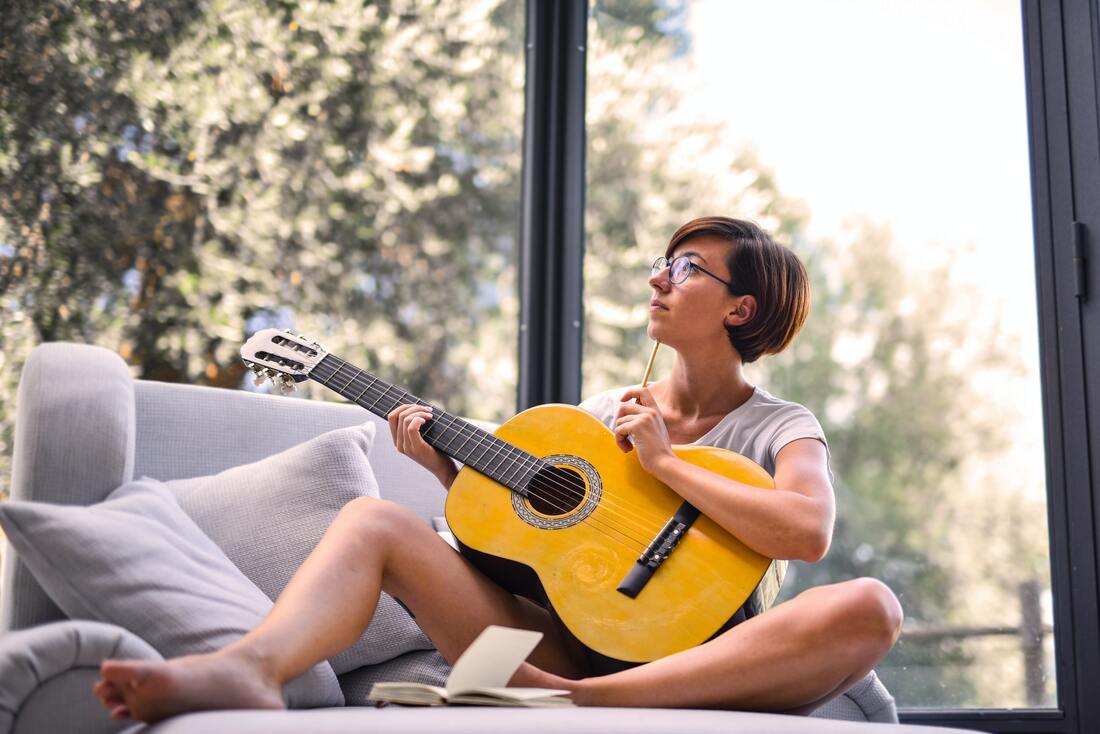 Musician wonder if she's good enough to record her own music